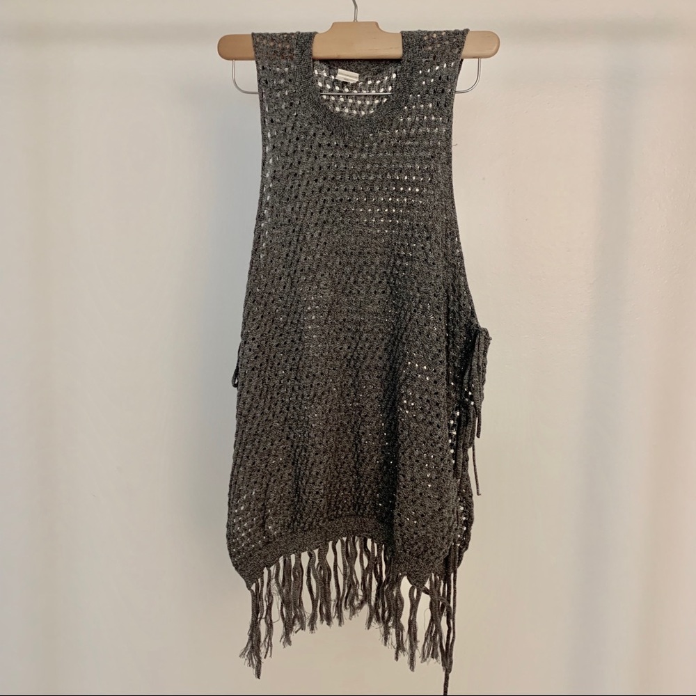L*Space Knit Tank Top / Cover Up Size XS